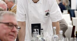 Michel Roux, pictured, who was once the owner of the two Michelin-starred restaurant, Le Gavrouche in London , admitted to enjoying cheese on digestive biscuits