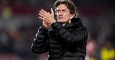 Thomas Frank has completed his first signing since being appointed Tottenham manager