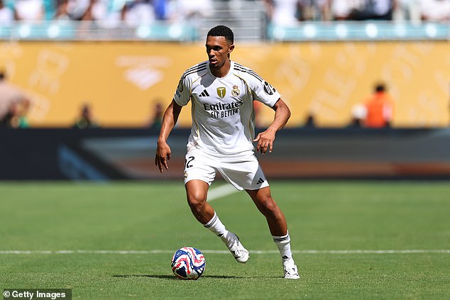Trent Alexander-Arnold made his Real Madrid debut against Al-Hilal at the Club World Cup