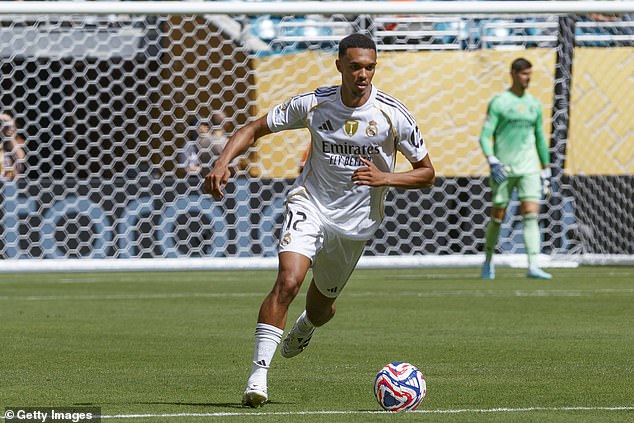 Trent Alexander-Arnold made his Madrid debut during a 1-1 Club World Cup draw to Al-Hilal