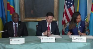 Trump Admin Oversees Signing of African Peace Deal.