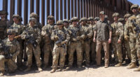 Trump Is Expanding Military Zones Along the Border to Stop Illegals.
