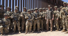 Trump Is Expanding Military Zones Along the Border to Stop Illegals.