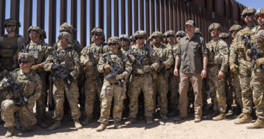 Trump Is Expanding Military Zones Along the Border to Stop Illegals.