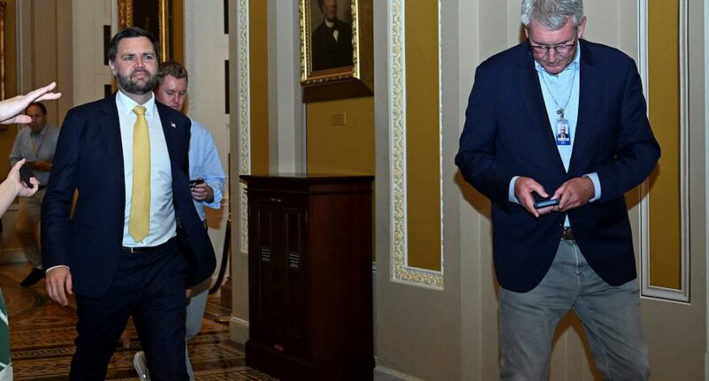 Trump's Big Beautiful Bill on the brink as JD Vance is rushed to Capitol to whip rebel senators