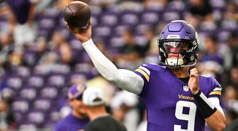 Vikes' McCarthy Put Ahead Of Broncos' Nix in NFL QB Rankings