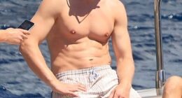 Swedish striker Viktor Gyokeres is soaking up the sun in style during his summer getaway to Mykonos, Greece