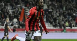 Striker Evann Guessand is subject to Premier League interest from both West Ham and Wolves