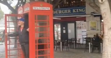 For many, Gibraltar is like the 'UK but in the sun' with telephone boxes (pictured) and hot weather