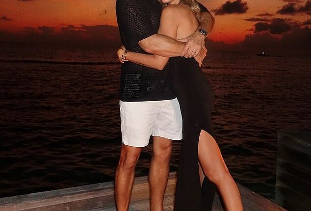 David and Clara Hurst are pictured together in happier times