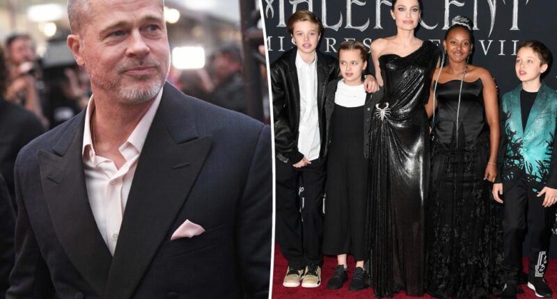 Where Brad Pitt stands with his and Angelina Jolie's kids: report