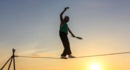 Why the stock market will be performing a high-wire act over the summer, according to UBS