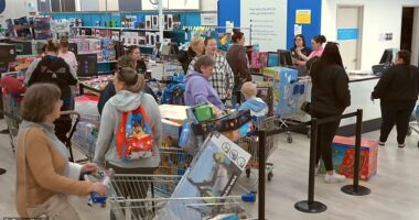 It's that time of year again when hundreds of parents race to Big W to secure their children's Christmas gifts six months early