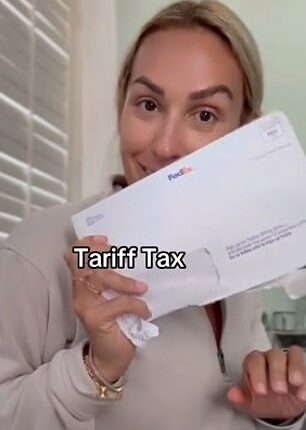 A woman was left reeling after she received a $1,243 tariff bill from FedEx over an ASOS order, even though she returned the majority of the items