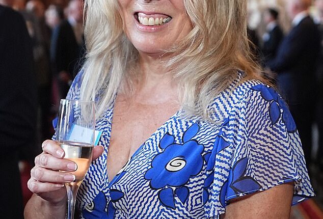 Lisa Kay pictured during a reception for recipients of The King's Award for Enterprise, at Windsor Castle