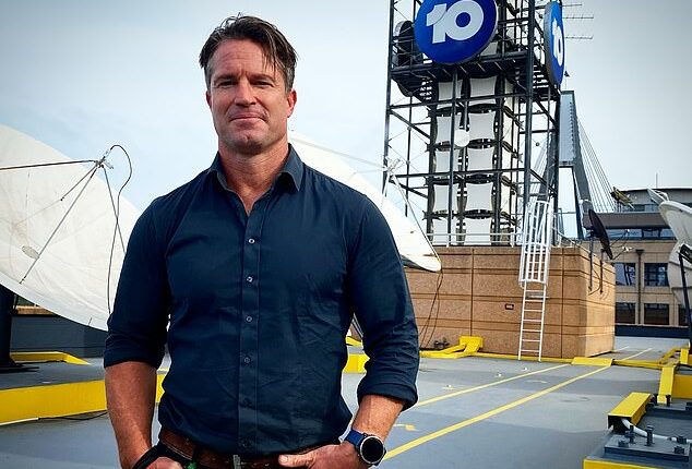 Denham Hitchcock (pictured) has hit back at viewers criticising his new program 10News+