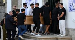 Diogo Jota's funeral LIVE: Heartbroken family, friends and Liverpool team-mates attend ceremony after footballer tragically died aged 28