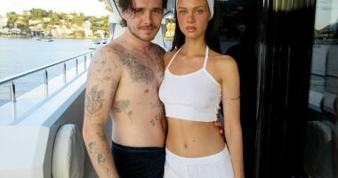 Brooklyn Beckham and wife Nicola Peltz have unfollowed brothers Cruz and Romeo on Instagram on Friday, despite appearing to offer an olive branch with his birthday tribute to sister Harper amid the family feud