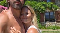 Emily Atack is engaged! Actress reveals boyfriend Alistair Garner popped the question as she debuts dazzling diamond ring in loved up snap - a year after welcoming son Barney