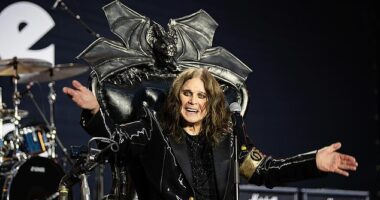Ozzy Osbourne, who died last week aged 76, recently performed at Villa Park in Birmingham