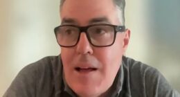 Comic Adam Carolla said Tuesday that staff on Ellen 'were scared, real scared' during his two guest spots on the program, providing a pair of anecdotes as purported proof