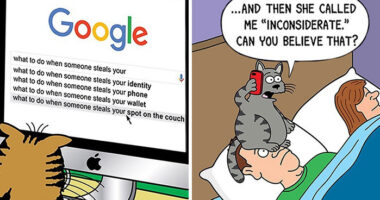 30 Funny Cat Comics By Scott Metzger That Might Make Every Cat Owner Cry With Laughter (New Pics)