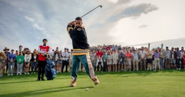 Happy Gilmore 2. Cr. Scott Yamano/Netflix © 2024.