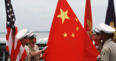 A Chinese State-Owned Company Is Selling Supplements on U.S. Military Bases.