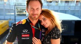 Former Spice Girl Geri Halliwell and her husband Christian Horner. Horner has been sacked from his CEO role at Red Bull