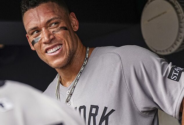 Aaron Judge has gone for a scan on his elbow after feeling discomfort on Friday night