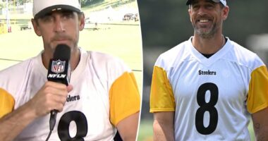 Aaron Rodgers gushes over his 'incredible' new wife after secret wedding