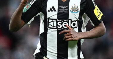 Alexander Isak jets off to old club for individual training amid uncertainty over £150m star's future - with Newcastle braced for mega-money offer from Liverpool