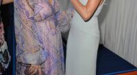 Amanda Holden made a jaw-dropping comment about nemesis Sharon Osbourne's 'Ozempic face' as she reignited THAT feud and said: 'I'd choose my face over my waistline' (pictured together in 2014)