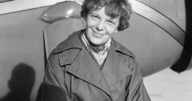 Amelia Earhart (pictured)and navigator Fred Noonan vanished while attempting to fly around the world on July 2, 1937, sparking decades of failed searches and countless theories