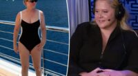 Amy Schumer shows off figure in swimsuit after taking Mounjaro