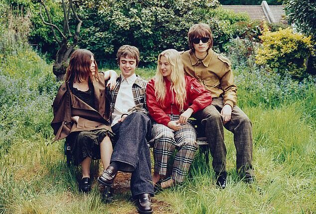 Liam and Noel Gallagher's children are firmly moving into the spotlight as the Oasis offspring posed for a group shot for W Magazine this week ahead of the band's highly-anticipated reunion tour