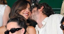 Andrew Garfield and Monica Barbaro appeared to confirm their romance at day seven of Wimbledon on Sunday