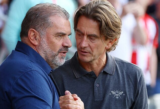Ange Postecoglou and Thomas Frank came close to an extraordinary job swap, according to a report