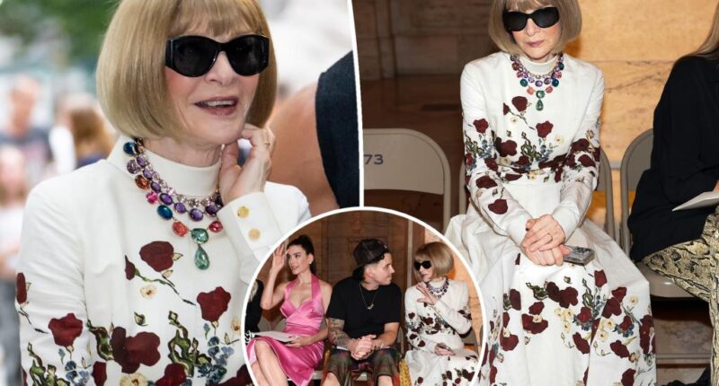 Anna Wintour makes first appearance since stepping down as Vogue editor-in-chief