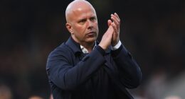 Arne Slot paid tribute to Diogo Jota as Liverpool prepare to take to the pitch for the first time since the forward's tragic death