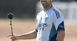 Mikel Arteta's Arsenal have received a transfer approach for one of their forgotten men