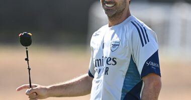 Mikel Arteta's Arsenal have received a transfer approach for one of their forgotten men