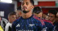 William Saliba has warned rivals after Arsenal completed the signing of Viktor Gyokeres.
