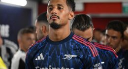 William Saliba has warned rivals after Arsenal completed the signing of Viktor Gyokeres.