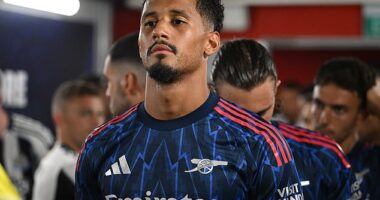 William Saliba has warned rivals after Arsenal completed the signing of Viktor Gyokeres.