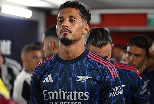 William Saliba has warned rivals after Arsenal completed the signing of Viktor Gyokeres.