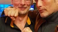 Torben Hersborg pictured with Danish actor and former Bond villain Mads Mikkelsen, who was his childhood friend