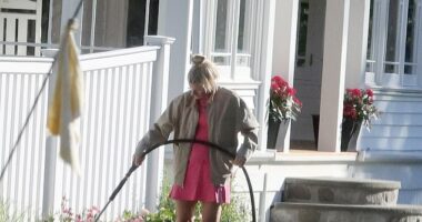 Astronomer HR executive Kristin Cabot was spotted for the first time outside her home on Wednesday since her infamous kiss cam moment with CEO Andy Byron