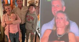 Astronomer's HR chief Kristin Cabot seen with wedding ring, apparent hubby in pics taken before Coldplay scandal
