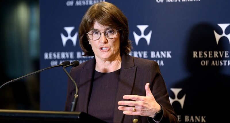Fears have been raised Reserve Bank Governor Michele Bullock (pictured) may have lost control over interest rate decisions after a majority of board members voted against giving borrowers some relief. Under Labor's changes, the RBA's new monetary policy board is now made up of six part-time outsiders who outnumber three full-time appointments.